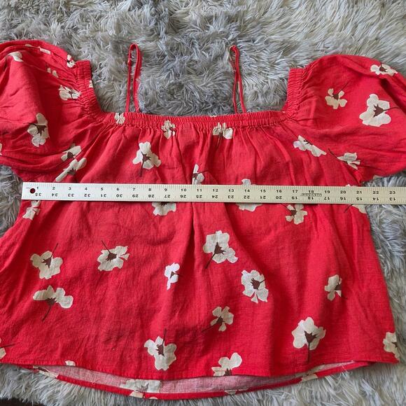 Universal Thread open shoulder short sleeve top women's size Large - Picture 5 of 6